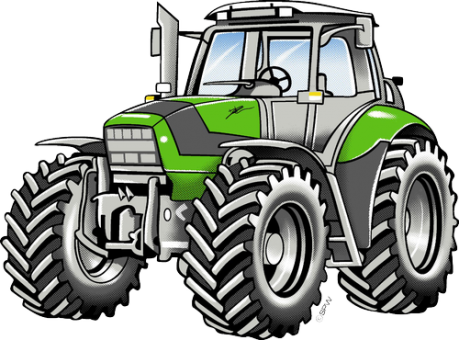 Traktor (grün graue Felgen) 